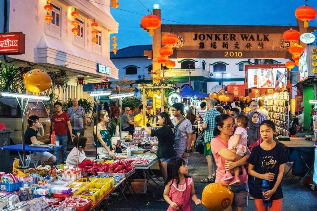 Appartamento New! Jonker Street Loft 3Br Melaka 10Pax Esterno foto